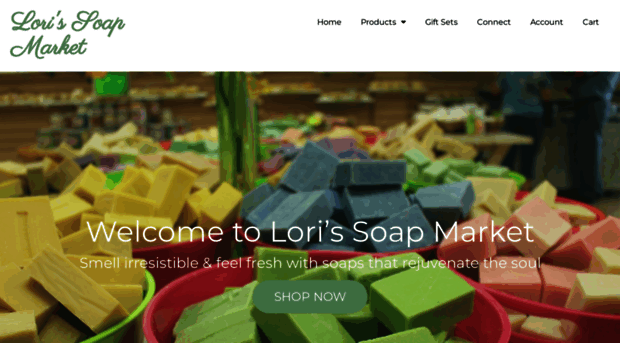 lorisoapmarket.com