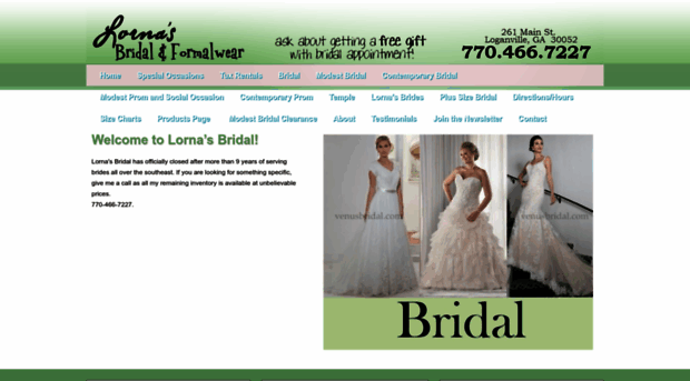 lornasbridal.com