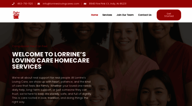 lorrineslovingcares.com
