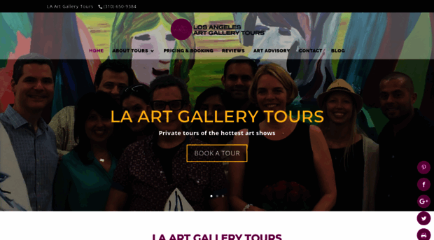 losangelesartgallerytours.com