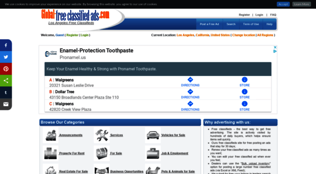 losangelesca.global-free-classified-ads.com