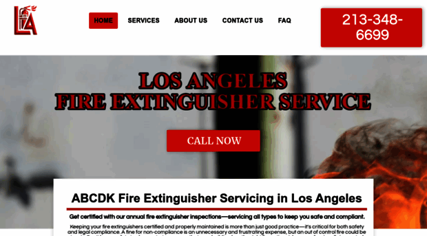 losangelesfireextinguisherservice.com