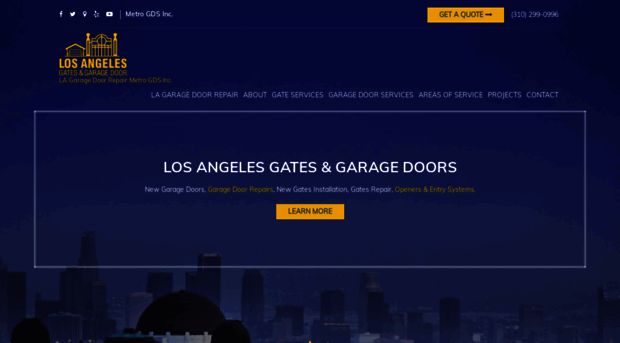 losangelesgarageandgates.com