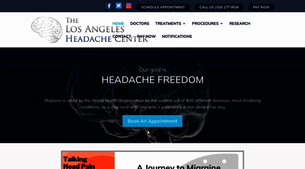 losangelesheadachecenter.com