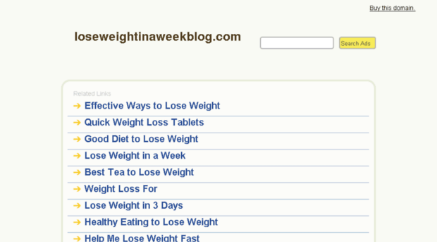 loseweightinaweekblog.com
