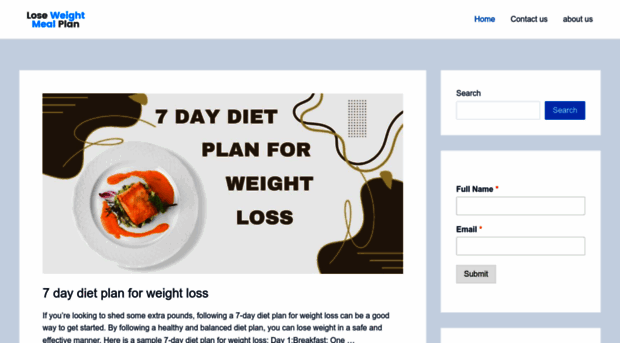 loseweightmealplan.com