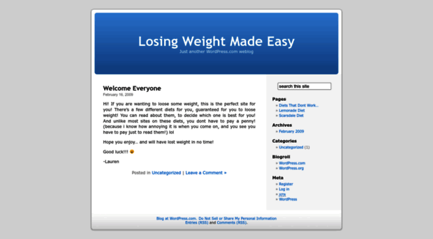 losingweightmadeeasy.wordpress.com