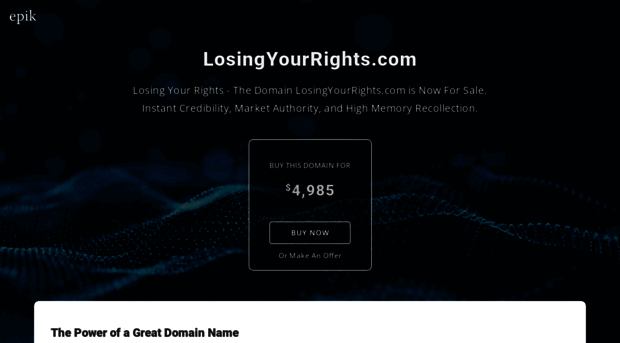 losingyourrights.com