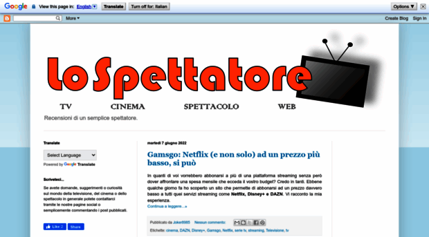 lospettatoretvcinema.blogspot.it