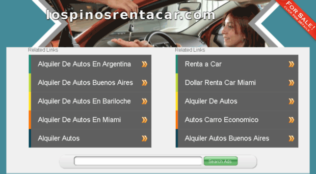 lospinosrentacar.com