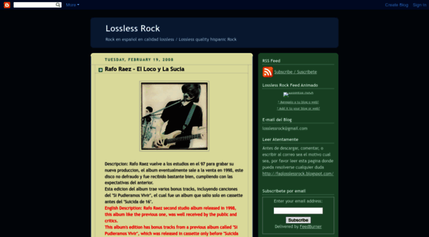 losslessrock.blogspot.com