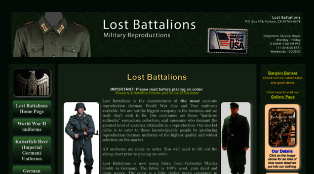 lostbattalions.com