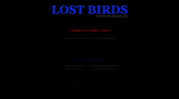 lostbirds.com