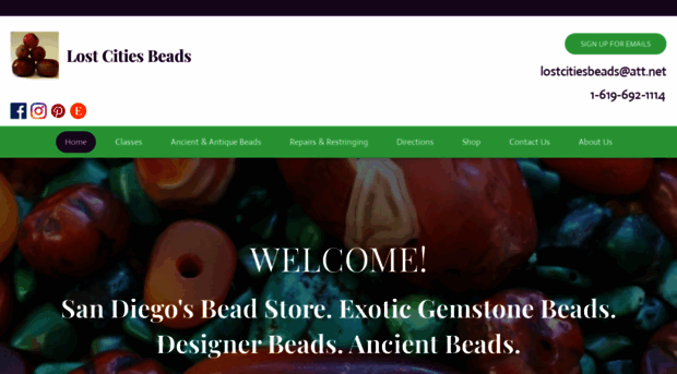 lostcitiesbeads.com