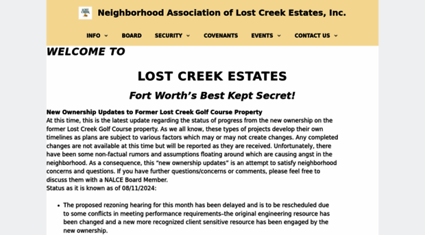 lostcreekhoa.net