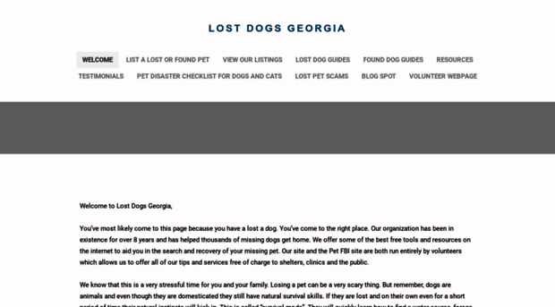 lostdogsgeorgia.org