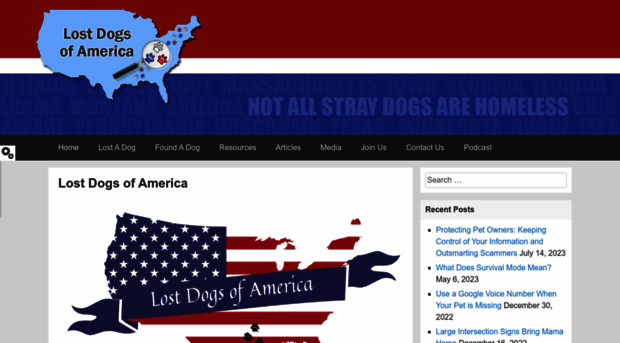 lostdogsofamerica.org