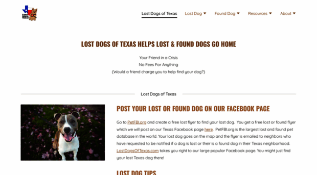 lostdogsoftexas.net