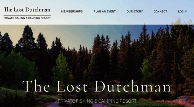 lostdutchmanresort.com