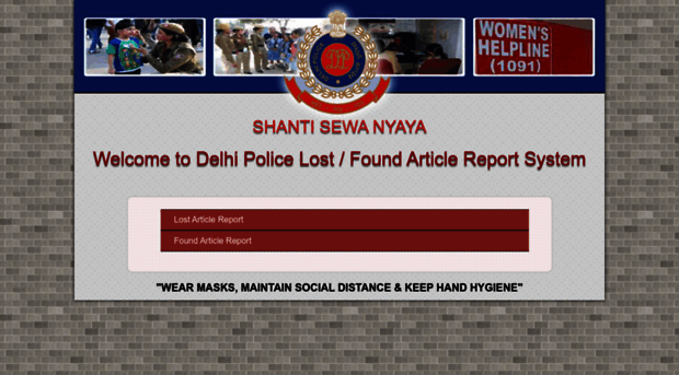 lostfound.delhipolice.gov.in