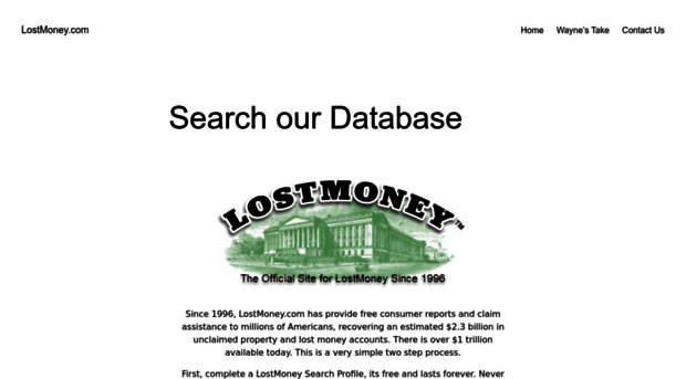 lostmoney.com