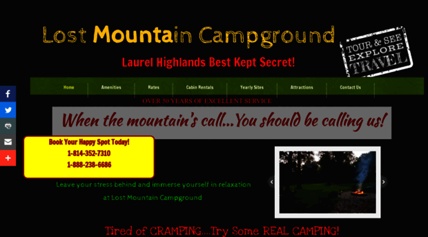 lostmountaincampground.com