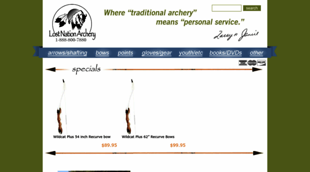 lostnationarchery.com