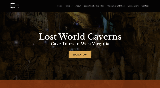 lostworldcaverns.com