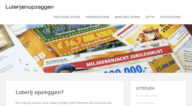 loterijenopzeggen.nl