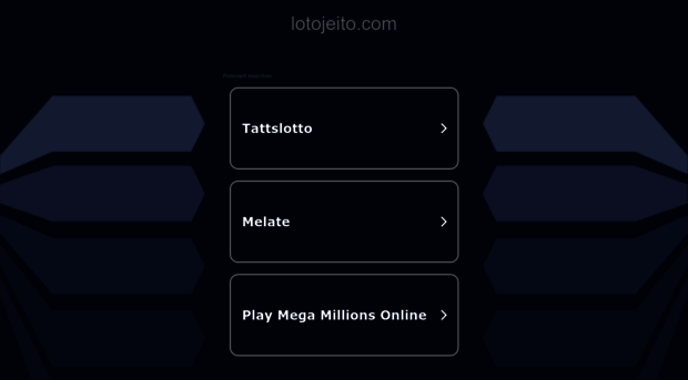lotojeito.com