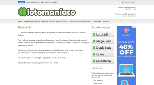 lotomaniaco.com.br