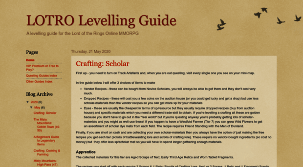 lotrolevelling.blogspot.com