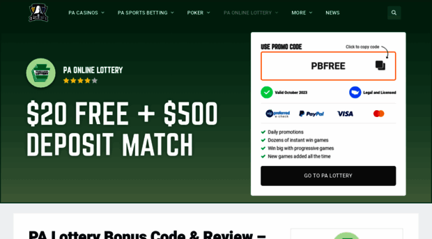 lottery-bonus-code.com