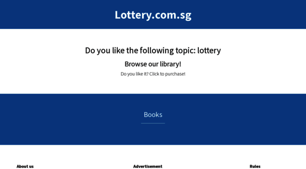 lottery.com.sg