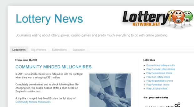 lotterynews.lotterynetwork.net