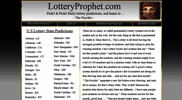 lotteryprophet.com