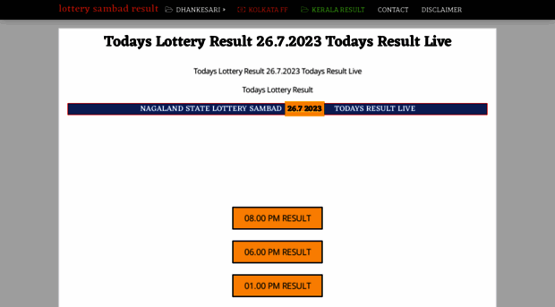 lotterysambadresultonline.in