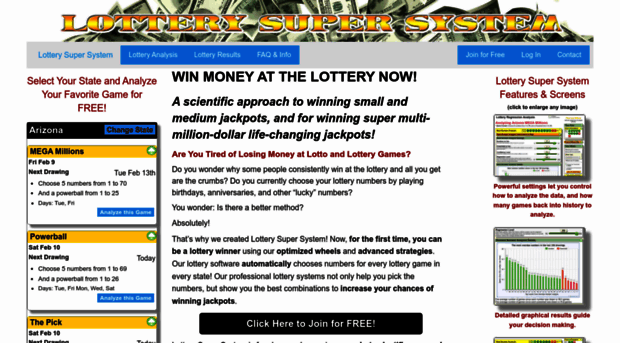 lotterysupersystem.com