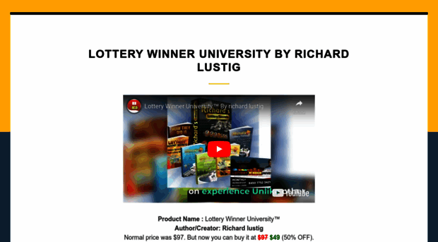 lotteryswinnersuniversity.com