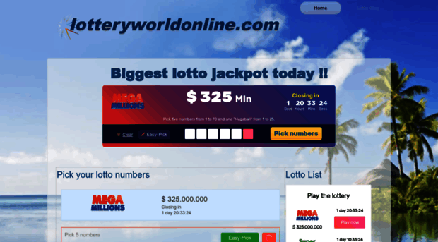 lotteryworldonline.com