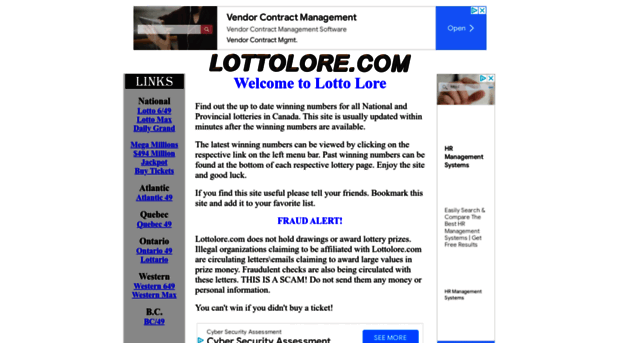 lotto lore 649 results