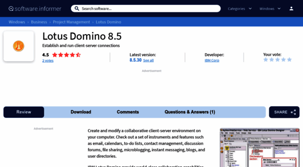 lotus-domino.software.informer.com