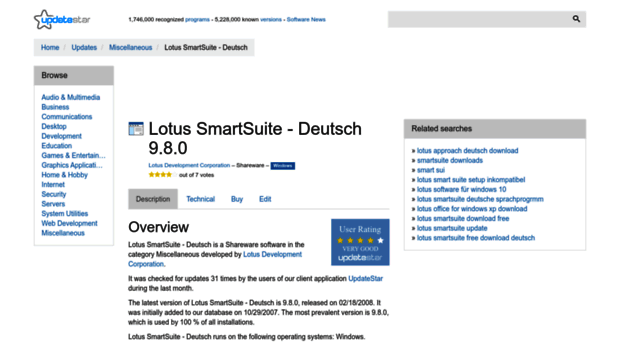 lotus-smartsuite-deutsch.updatestar.com