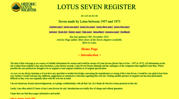 lotus7register.co.uk