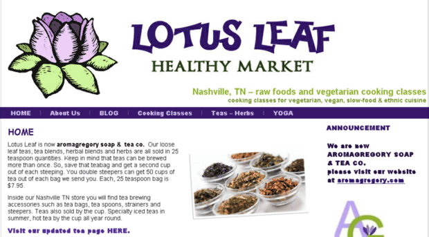 lotusleafhealthymarket.com