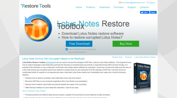 lotusnotes.restoretools.com