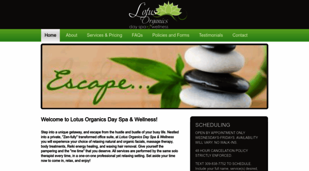 lotusorganicsdayspa.com