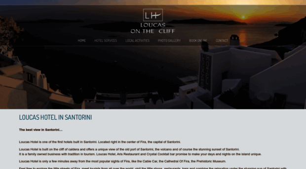 loucashotelsantorini.com