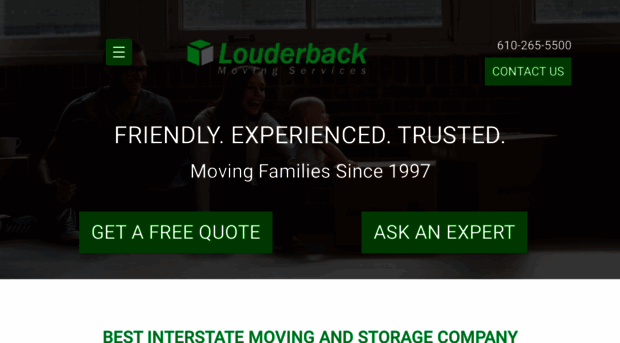 louderbackmoving.com