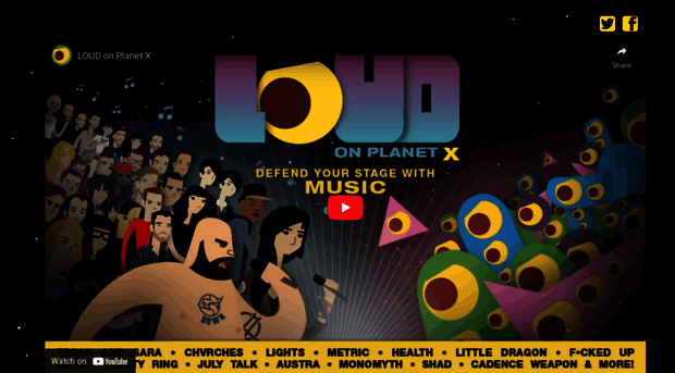 loudonplanetx.com